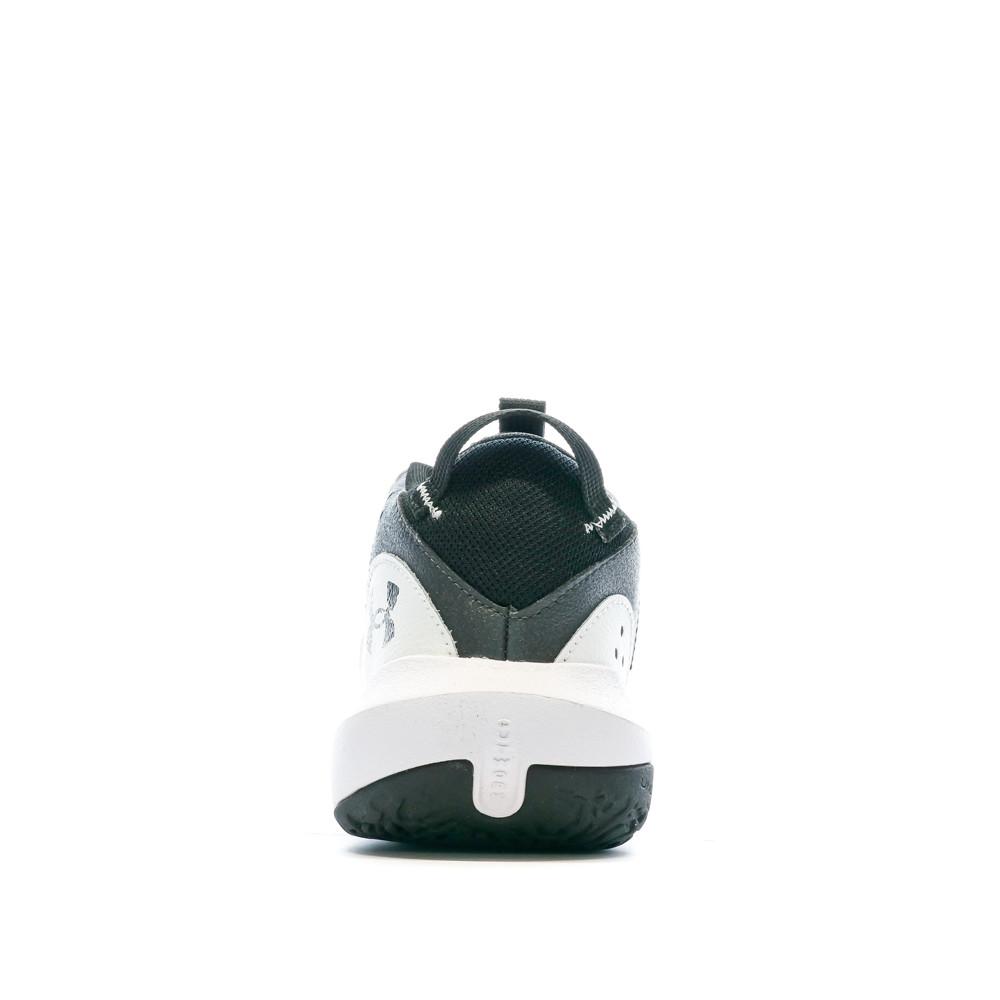 Chaussures de Basketball Blanc/Noir Mixte Under Armour Lockdown 6 vue 3