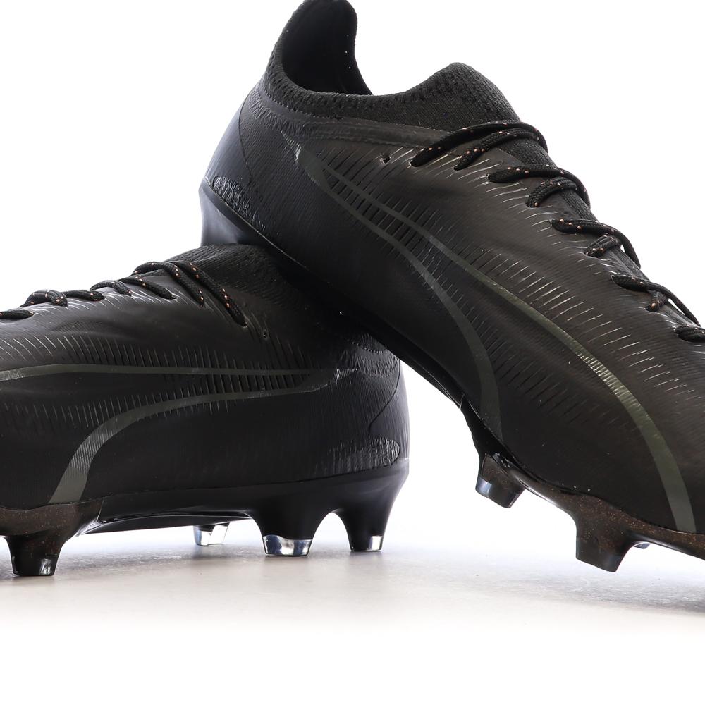 Chaussures de Football Noires Homme Puma Ultra Ultimate vue 7