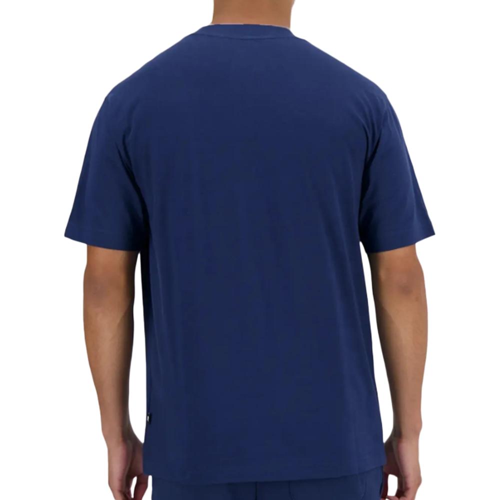 T-shirt Marine Homme New Balance Brand vue 2