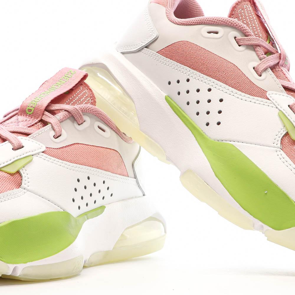 Chaussures de Basketball Blanc/Rose Femme Nike Jordan Air 200 vue 6