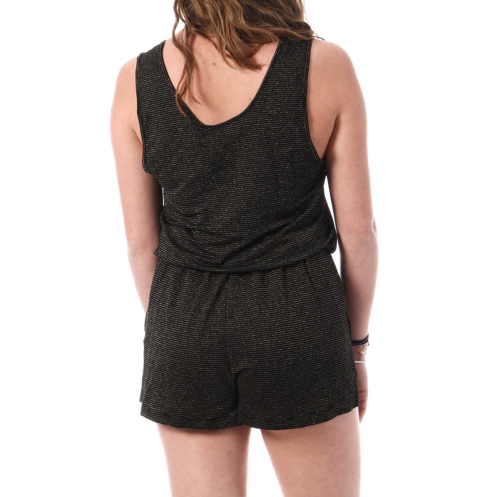Combishort Noir/Doré Femme Deeluxe Jalia vue 2