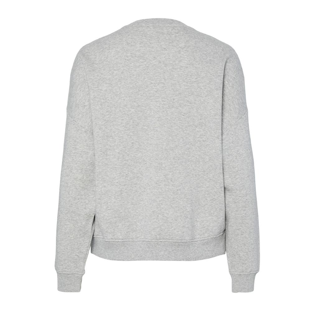 Sweat Gris Femme Pieces Sasie vue 2