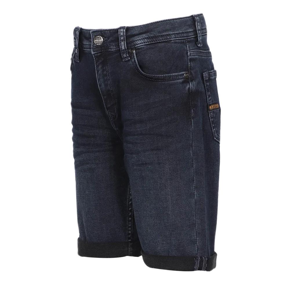 Short en Jean Noir Garçon Kaporal Decoe pas cher