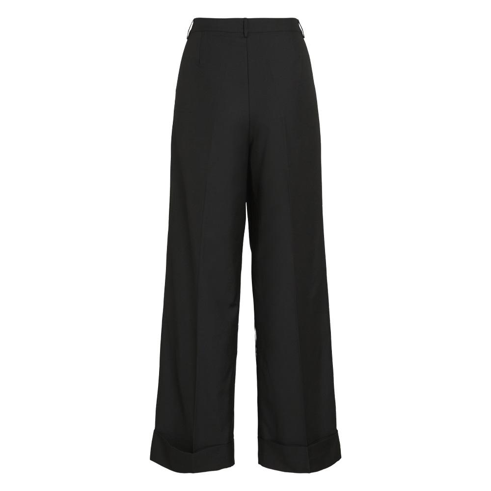 Pantalon fluide Noir Femme Vila Giilja vue 2