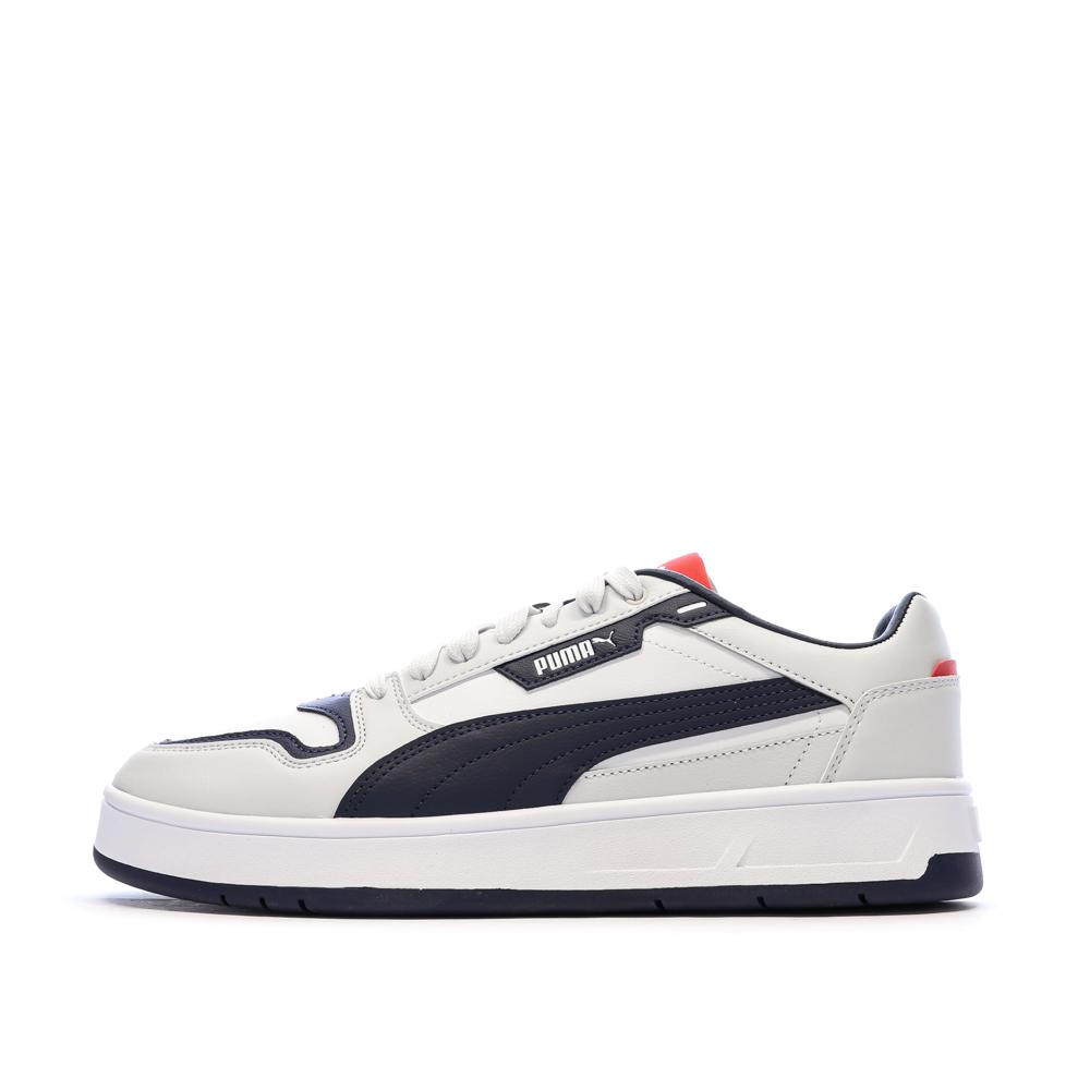 Puma Court Classic Street Men’s Pearl Grey Trainers affordable