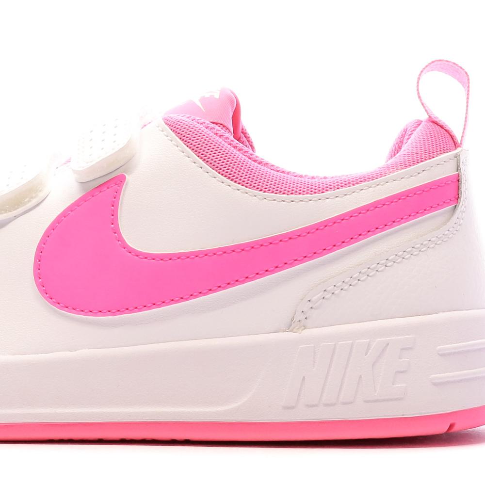 Baskets Blanches Fille Nike Pico 5 vue 7