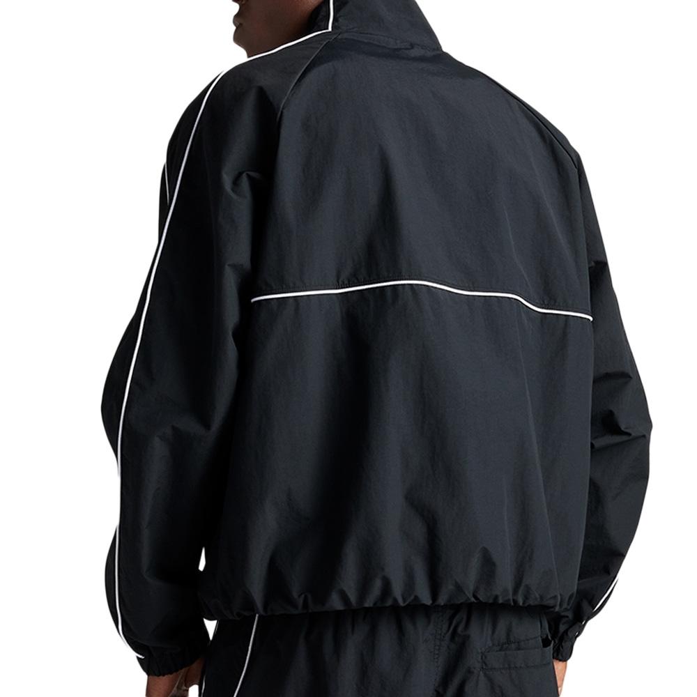 Schwarze Jacke Herren Converse Retro Ansicht 2