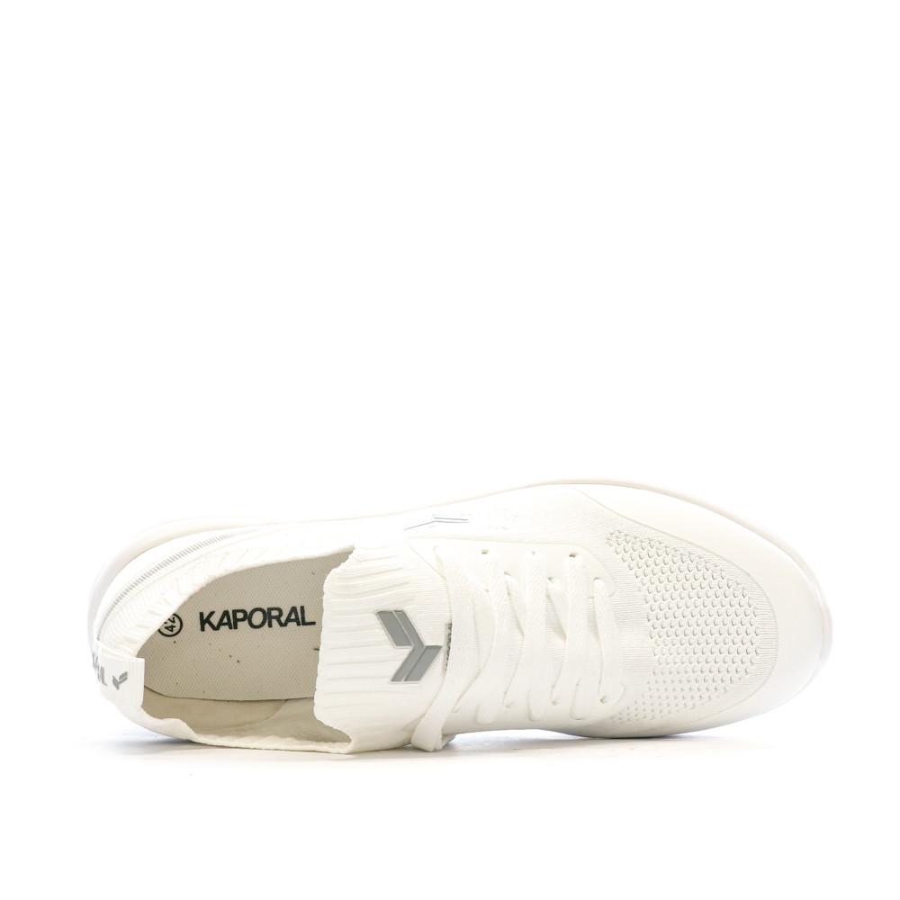 Baskets Blanches Homme Kaporal Bakam vue 4
