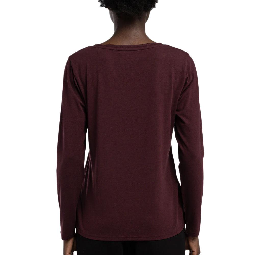 T-shirt Bordeaux Femme Teddy Smith Mianas vue 2