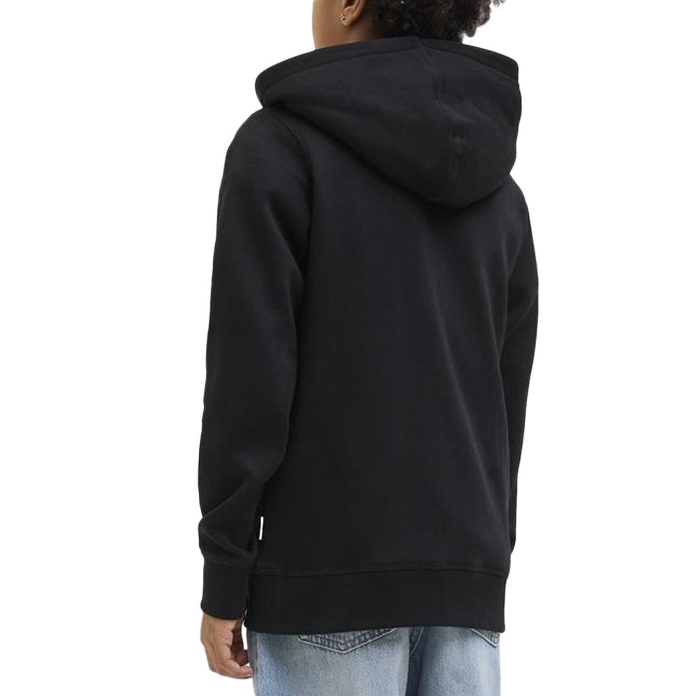 Sweat Noir Garçon Jack & Jones Jorfrederik 12274601 vue 3