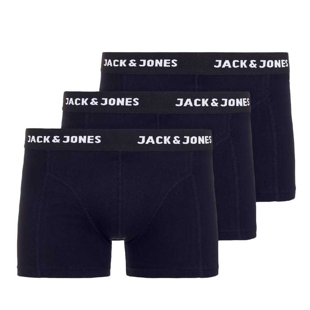 x3 Boxers Marines Homme Jack & Jones Anthony pas cher