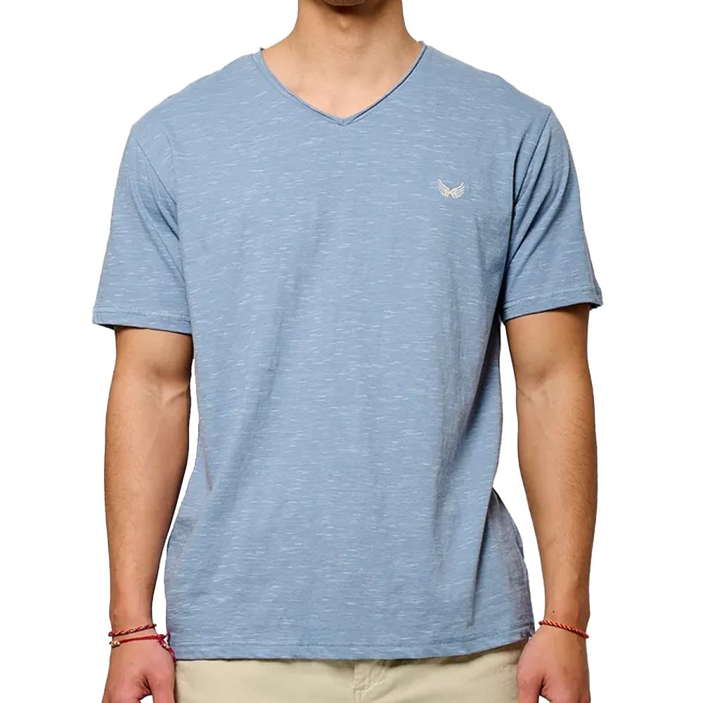 T-shirt Bleu Homme Kaporal BETER pas cher