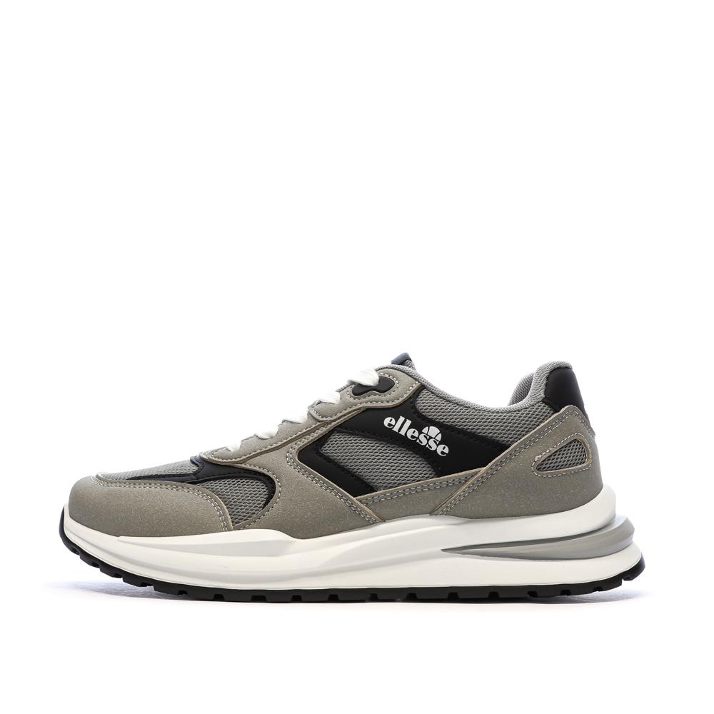 Baskets Noir/Gris Homme Ellesse Taupe pas cher