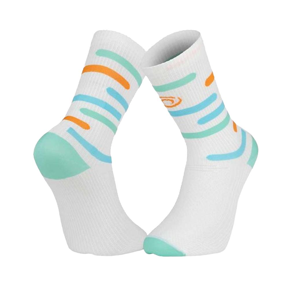 X1 Paires de Chaussettes Blanches BV SPORT Socquette Light Run pas cher