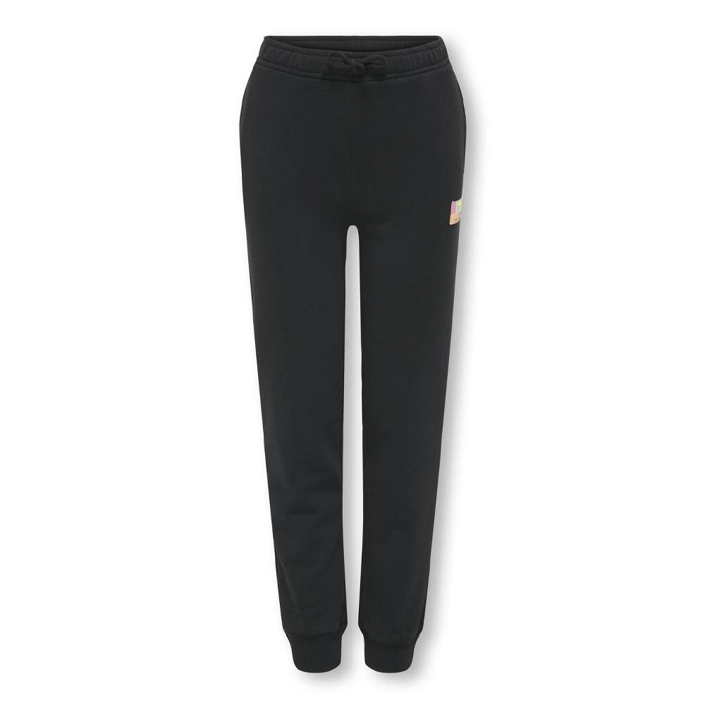 Jogging Noir Fille Kids ONLY Kognoomi pas cher