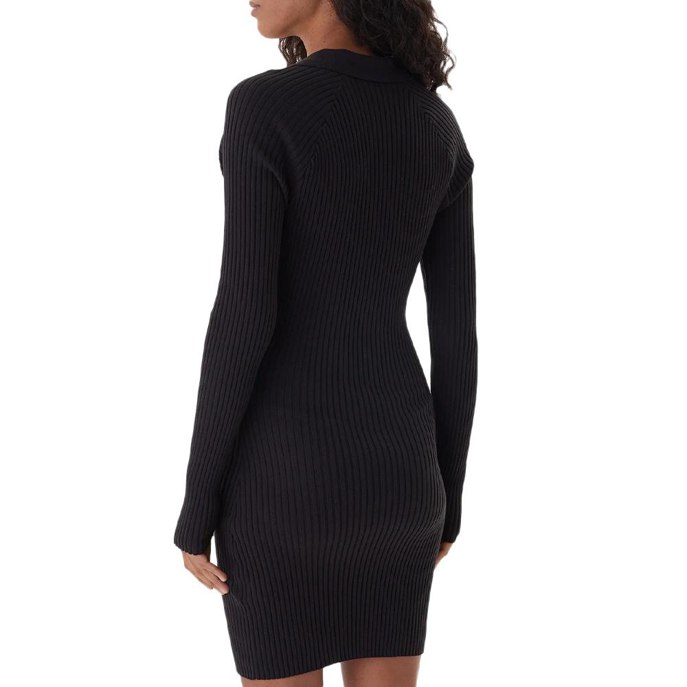 Robe Noire Femme Tommy Hilfiger DW0DW22183 vue 2