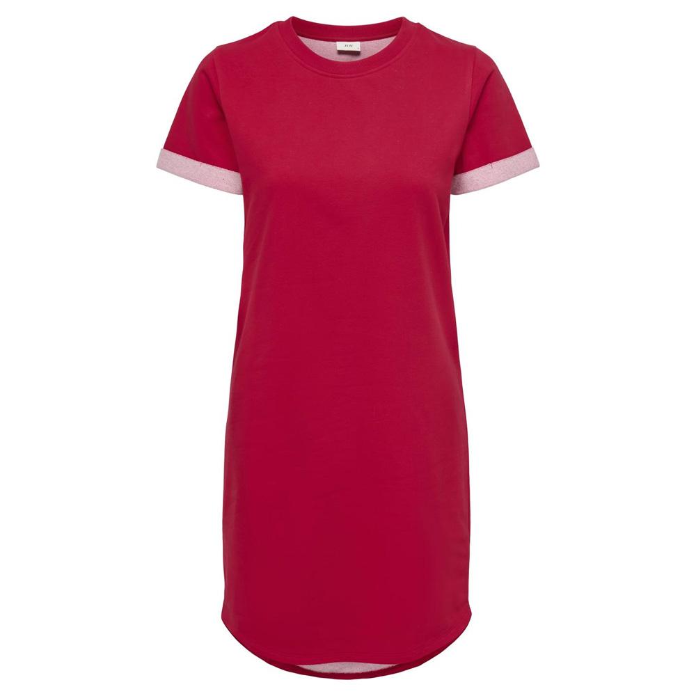 Robe Sweat Rouge Femme JDY IVY FPU pas cher