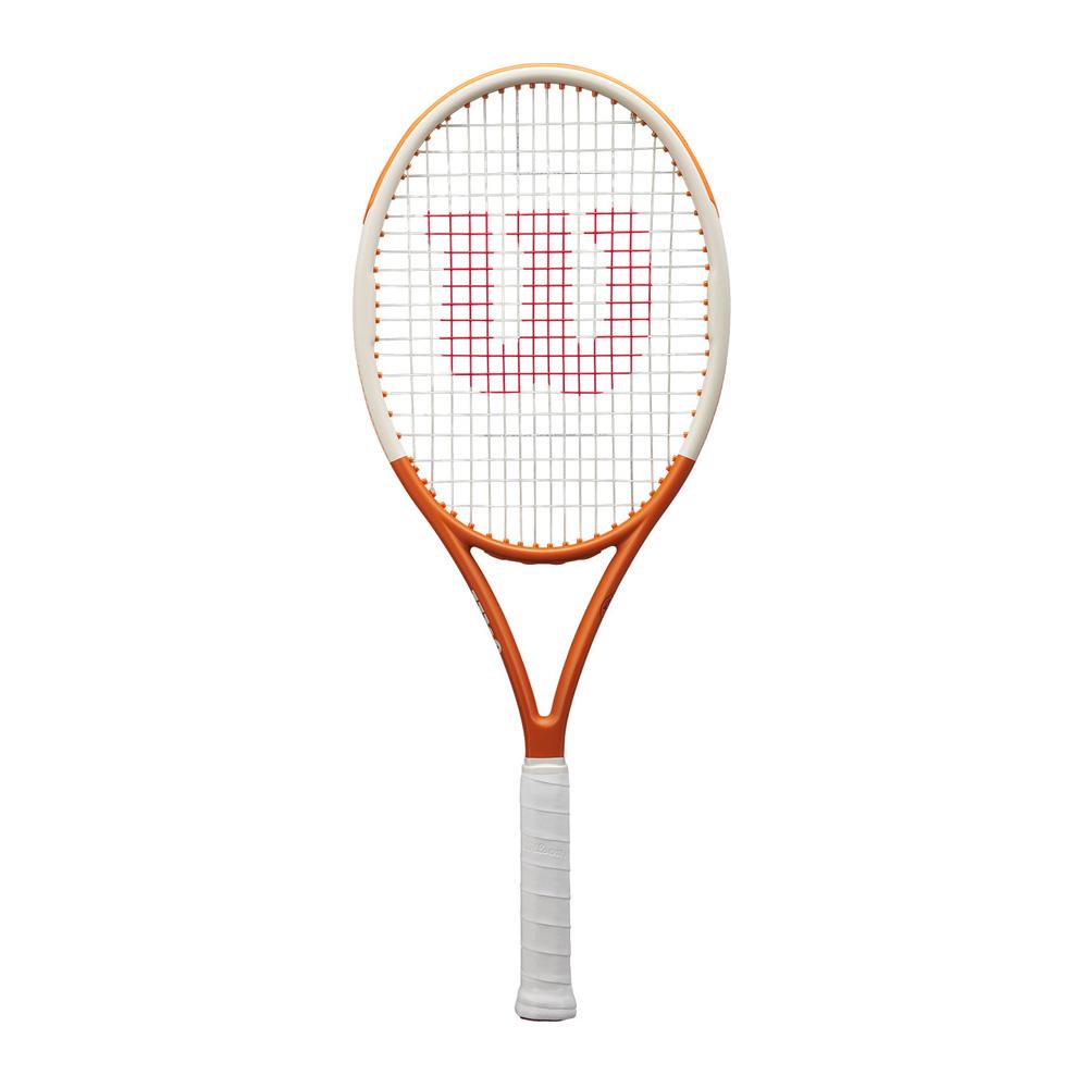 Raquette de Tennis Orange/Blanc Homme Wilson Roland Garros pas cher