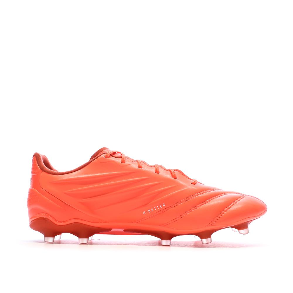 Chaussures de Foot Orange Fluo Homme Puma King Pro FG/AG vue 2