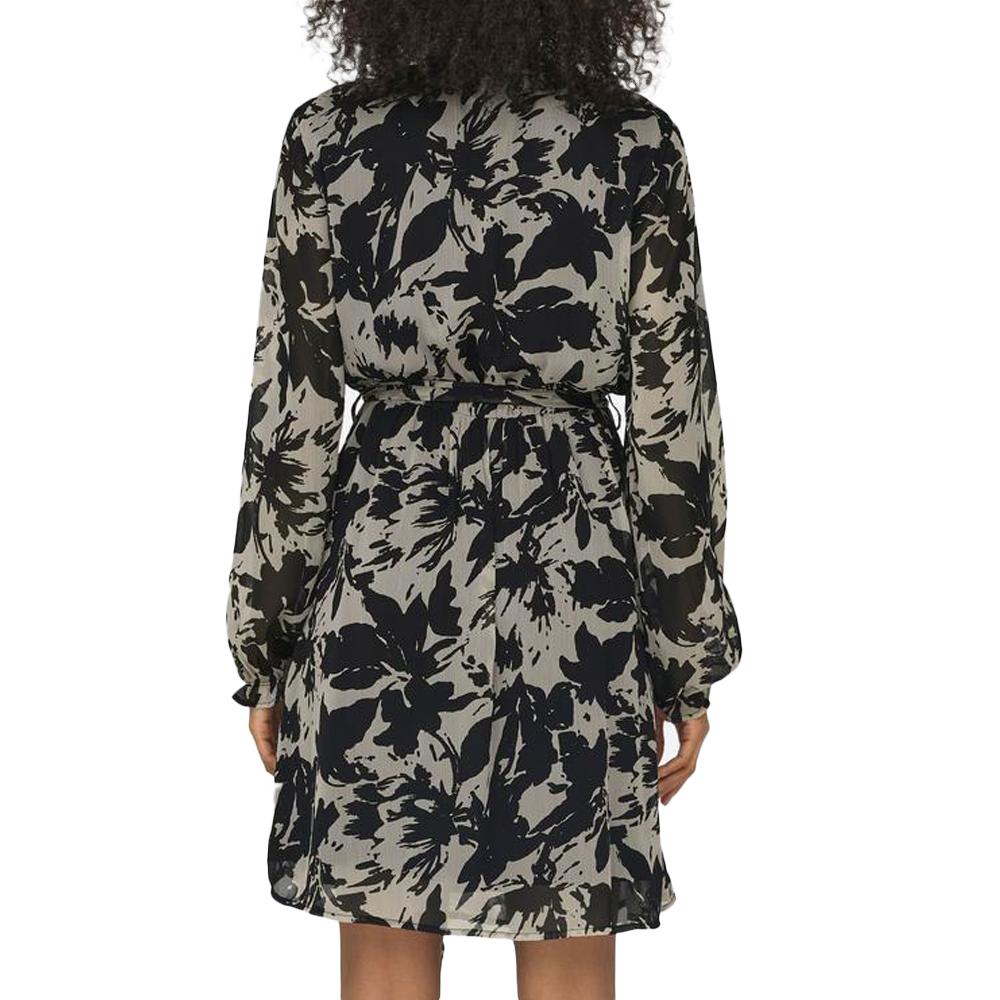 Robe Gris/Noir Femme JDY Isabella vue 2