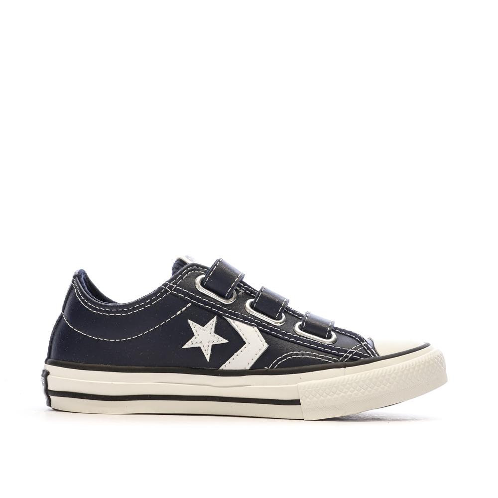 Baskets Bleu Garçon Converse Star Player 76 vue 2