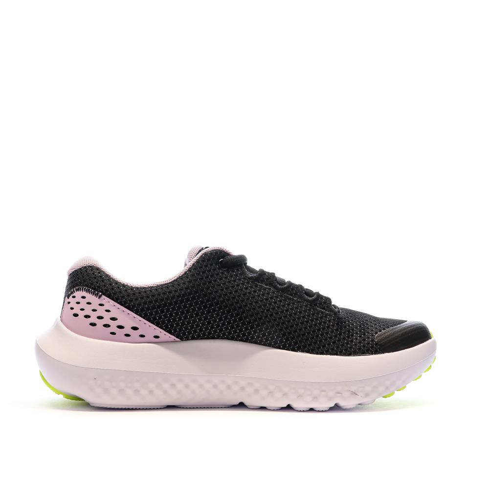 Baskets Violette/Rose Fille Under Armour Ggs Surge 4 vue 2