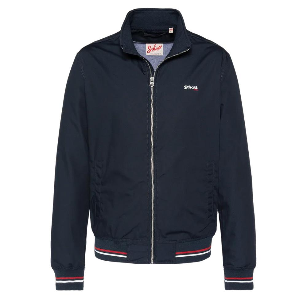Veste Marine Homme Schott Stardusts pas cher