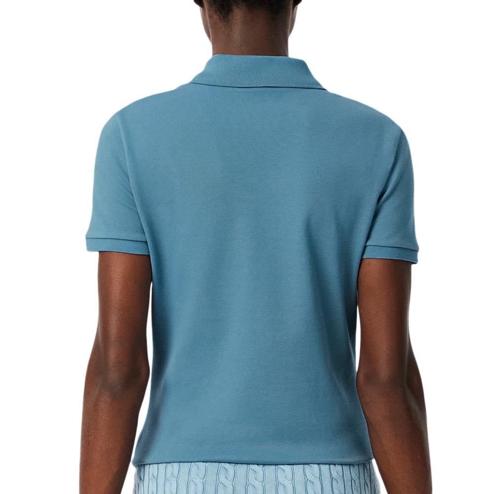 Polo Bleu Femme Lacoste PF5462 vue 2