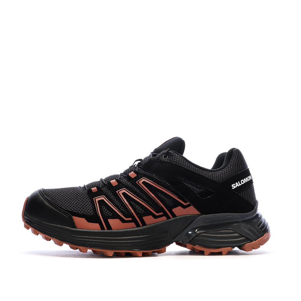 Chaussures de randonnées Noires/Oranges Femme Salomon Supercross 4 pas cher