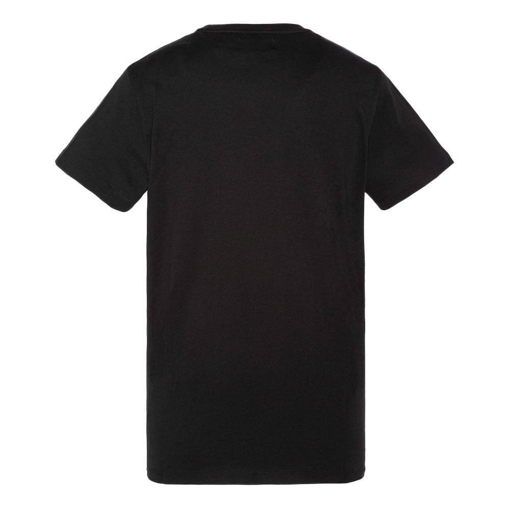 T-shirt Noir Homme Schott Vintage vue 2