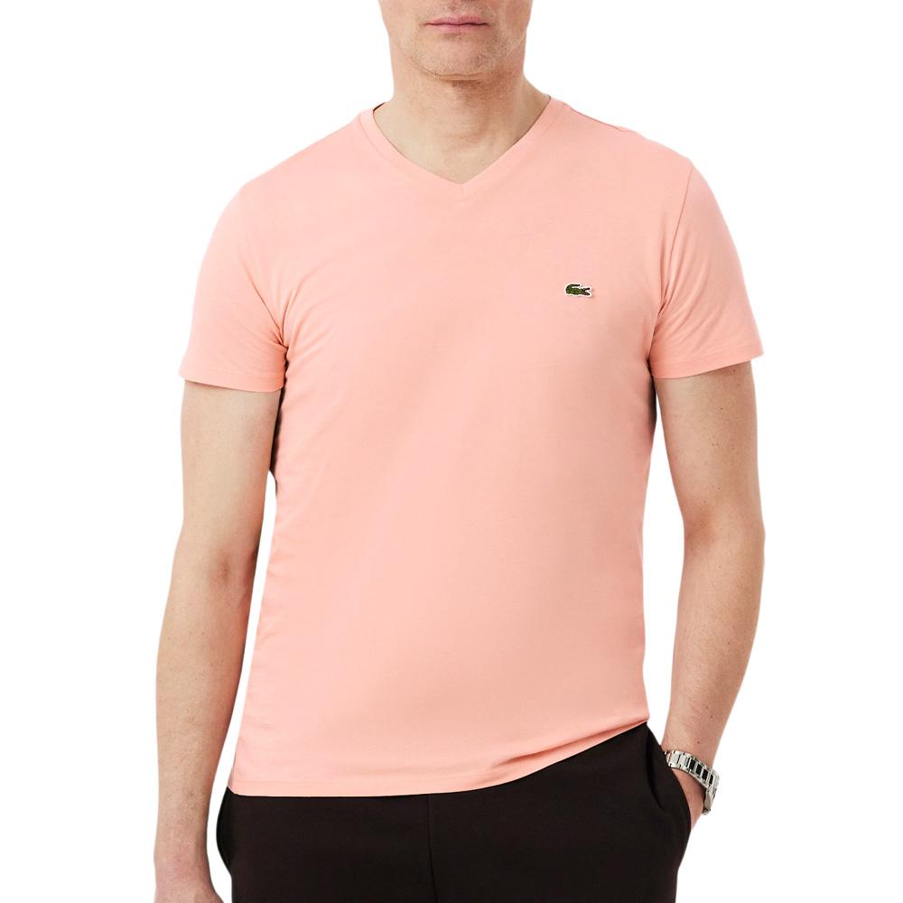 T-shirt Corail Homme Lacoste TH6710 pas cher