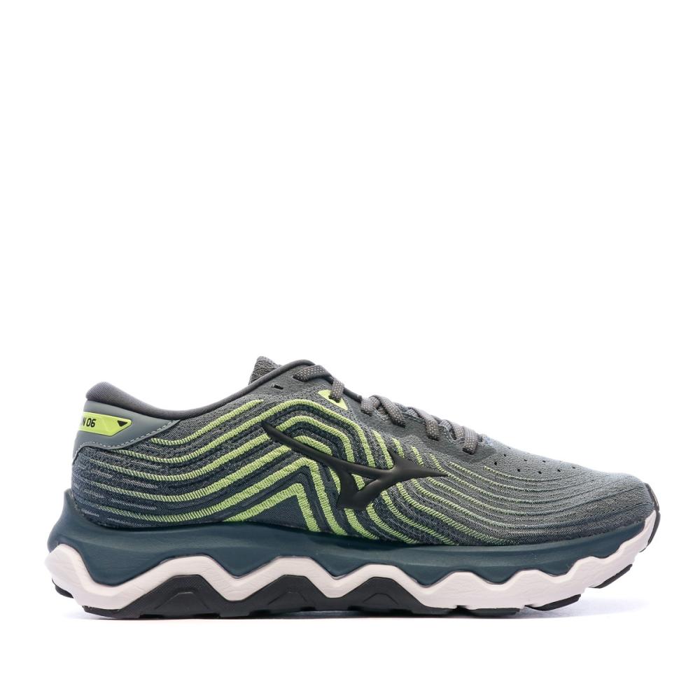 Chaussures de Running Gris Homme Mizuno Wave Horizon 6 vue 2