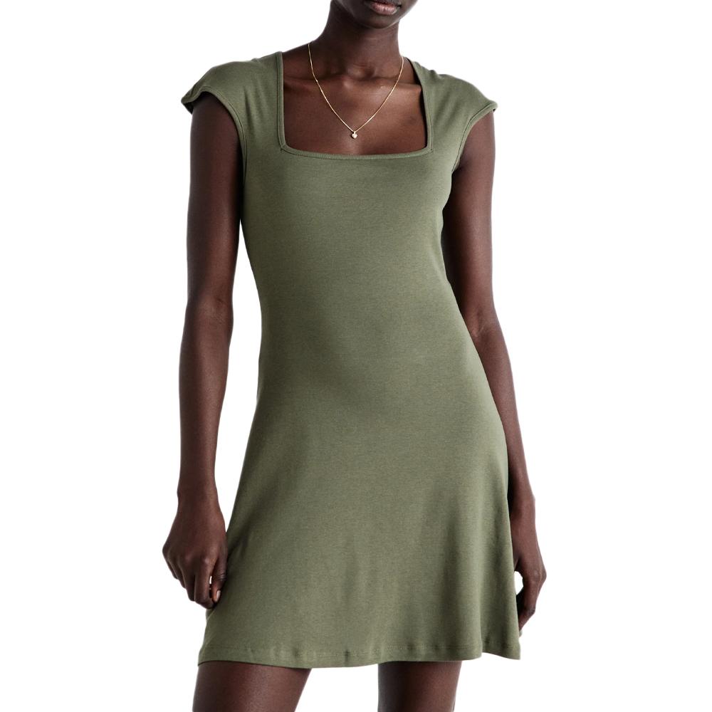 Robe Kaki Femme Noisy May Dora pas cher