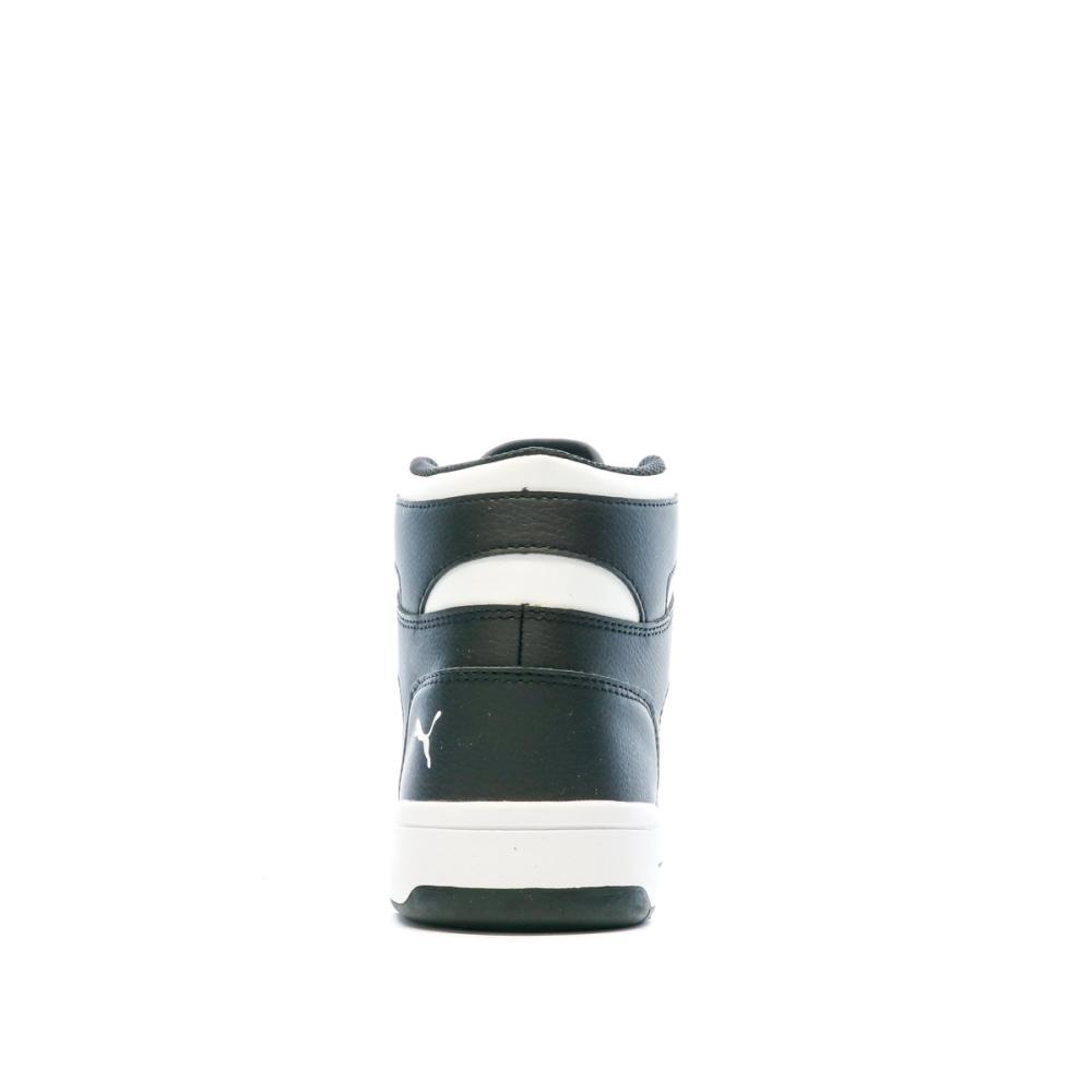 Baskets Noires/Blanches Homme Puma Rebound vue 3