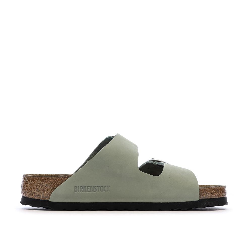 Sandales Vertes Mixte Birkenstock Arizona vue 2