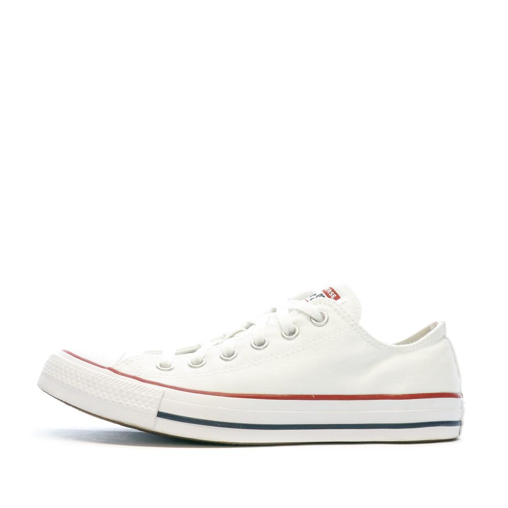 Baskets Blanches Femme Converse Converse Ctas Wide Optical pas cher