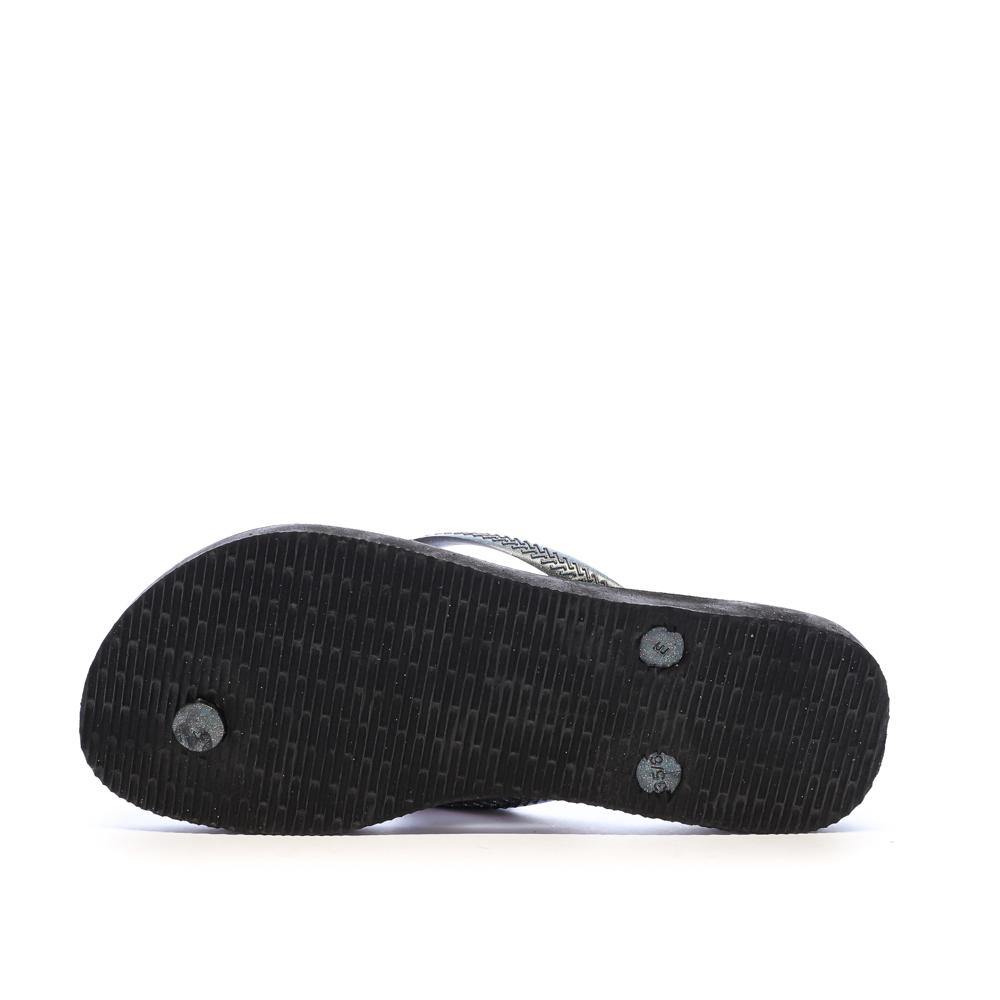 Havaianas Slim Palette Glow Flip-Flops für Damen in Schwarz/Rosa Ansicht 2
