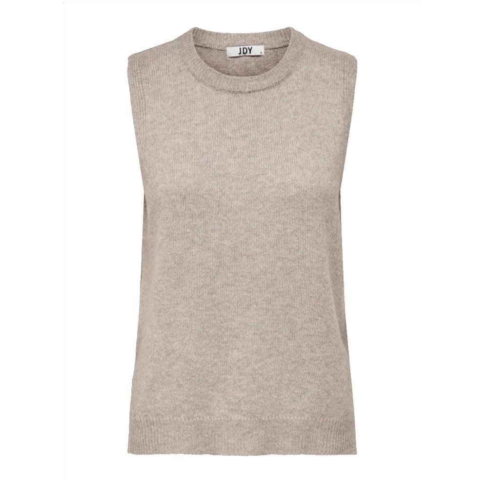 Pull Beige sans manches Femme JDY Rue pas cher