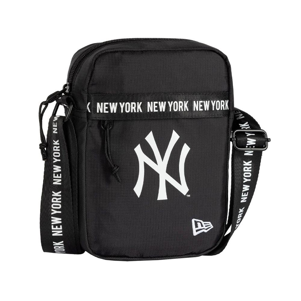 Bolso negro para hombre New Era Ny Strap ver 2