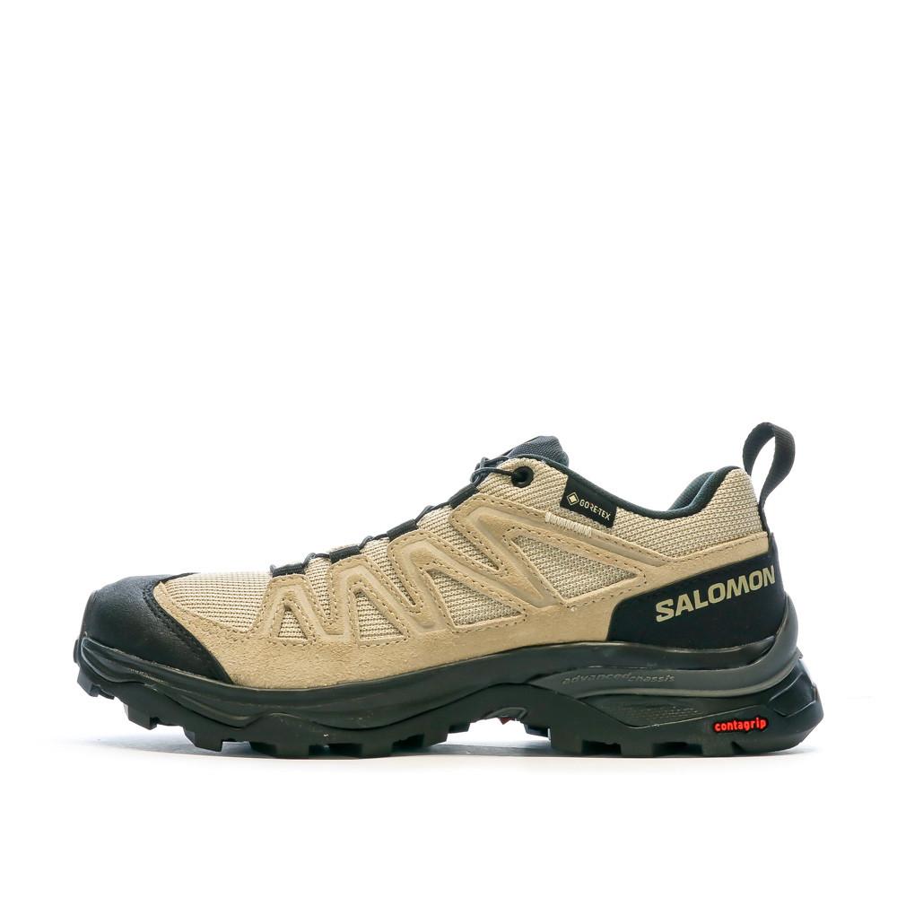 Chaussures de randonnée Beige/Noire Femme Salomon X Ward pas cher