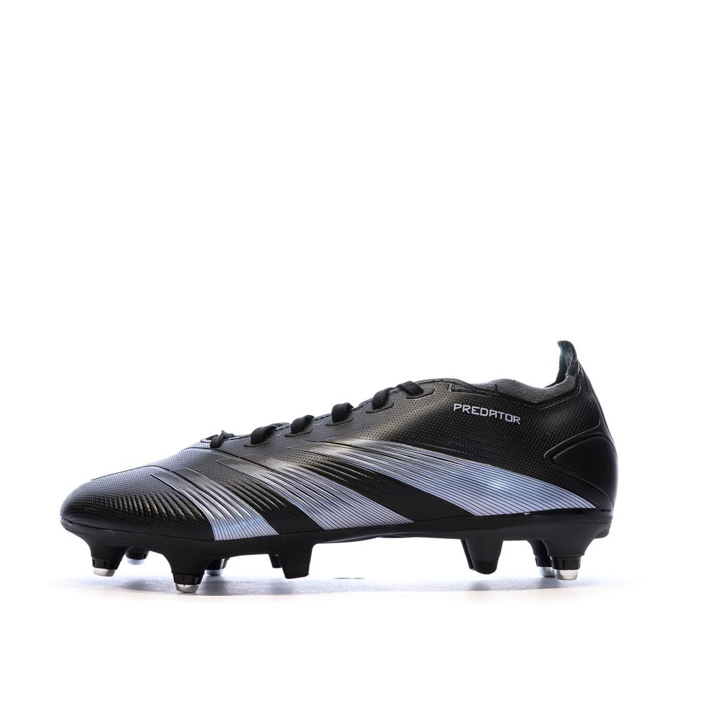 Chaussures de Foot Noires Homme Adidas Predator League SG pas cher