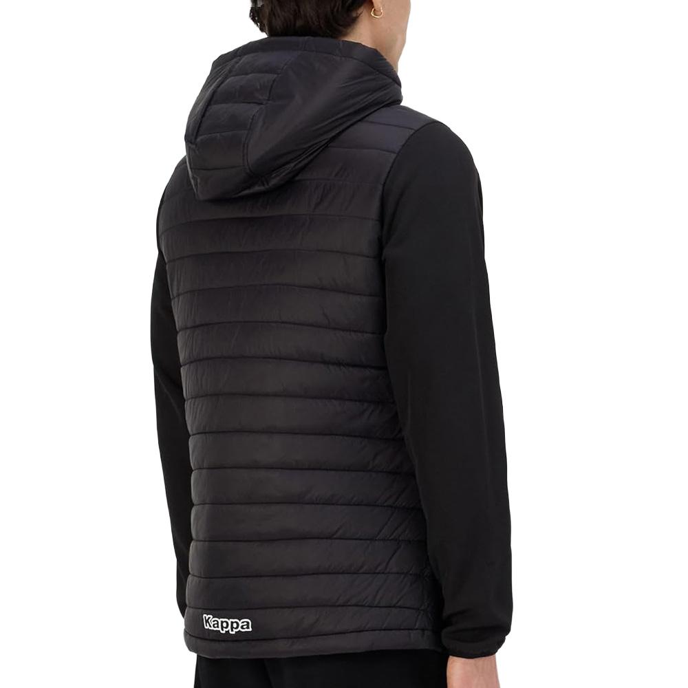 Blouson Noir Homme Kappa Odolon vue 3