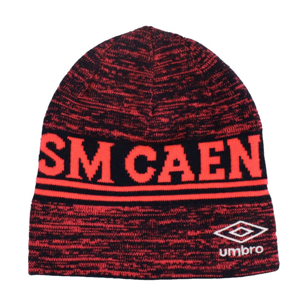 Bonnet SM Caen Umbro marine/corail pas cher