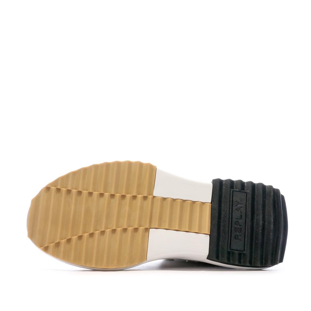 Baskets Doré Femme Replay Aqua Clean vue 5