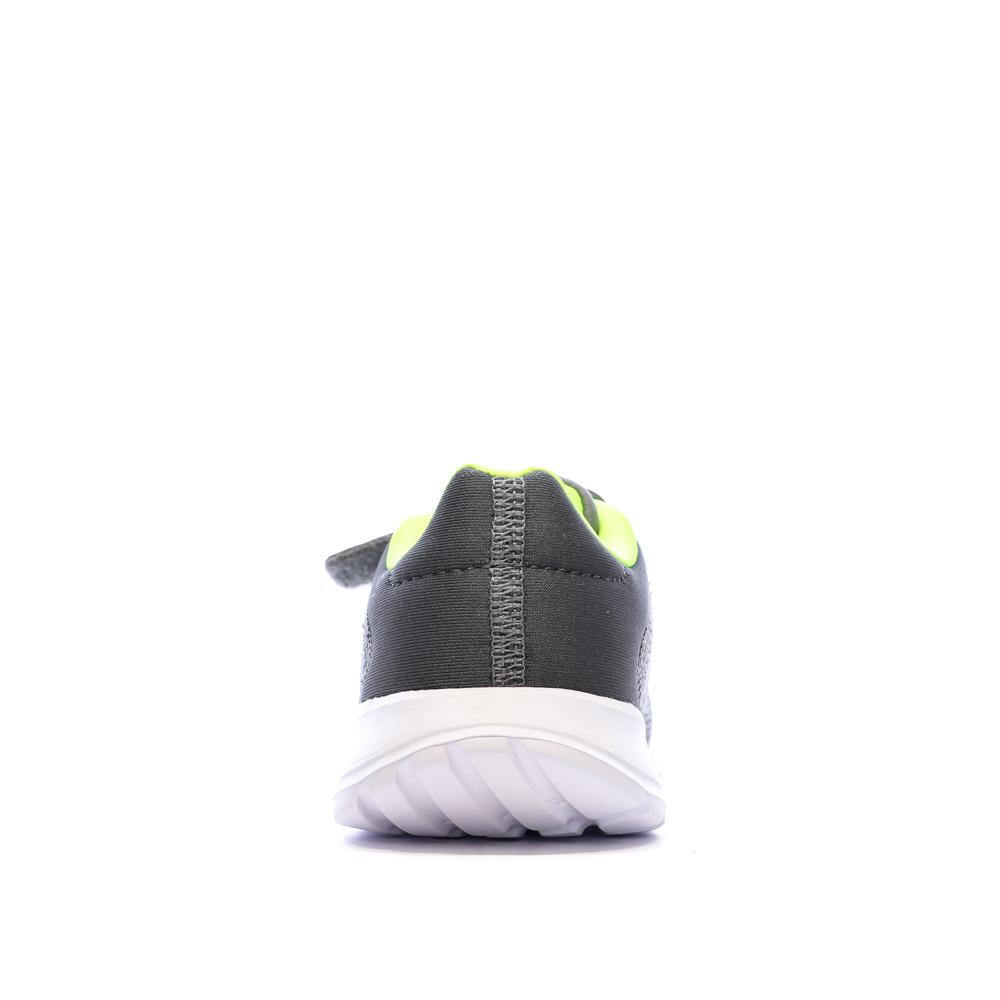 Baskets Grises Garçon Adidas Tensaur vue 3
