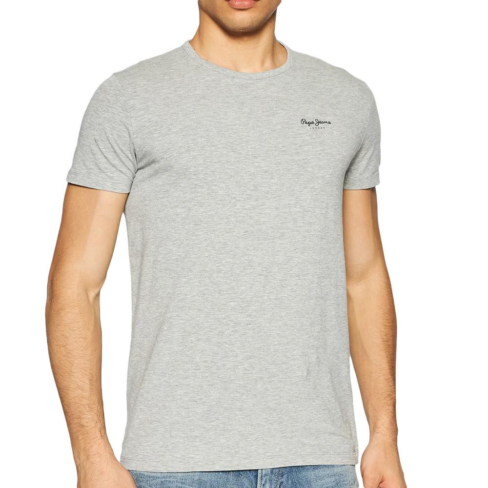 T-shirt Gris Homme Pepe Jeans Original Basic 3 pas cher