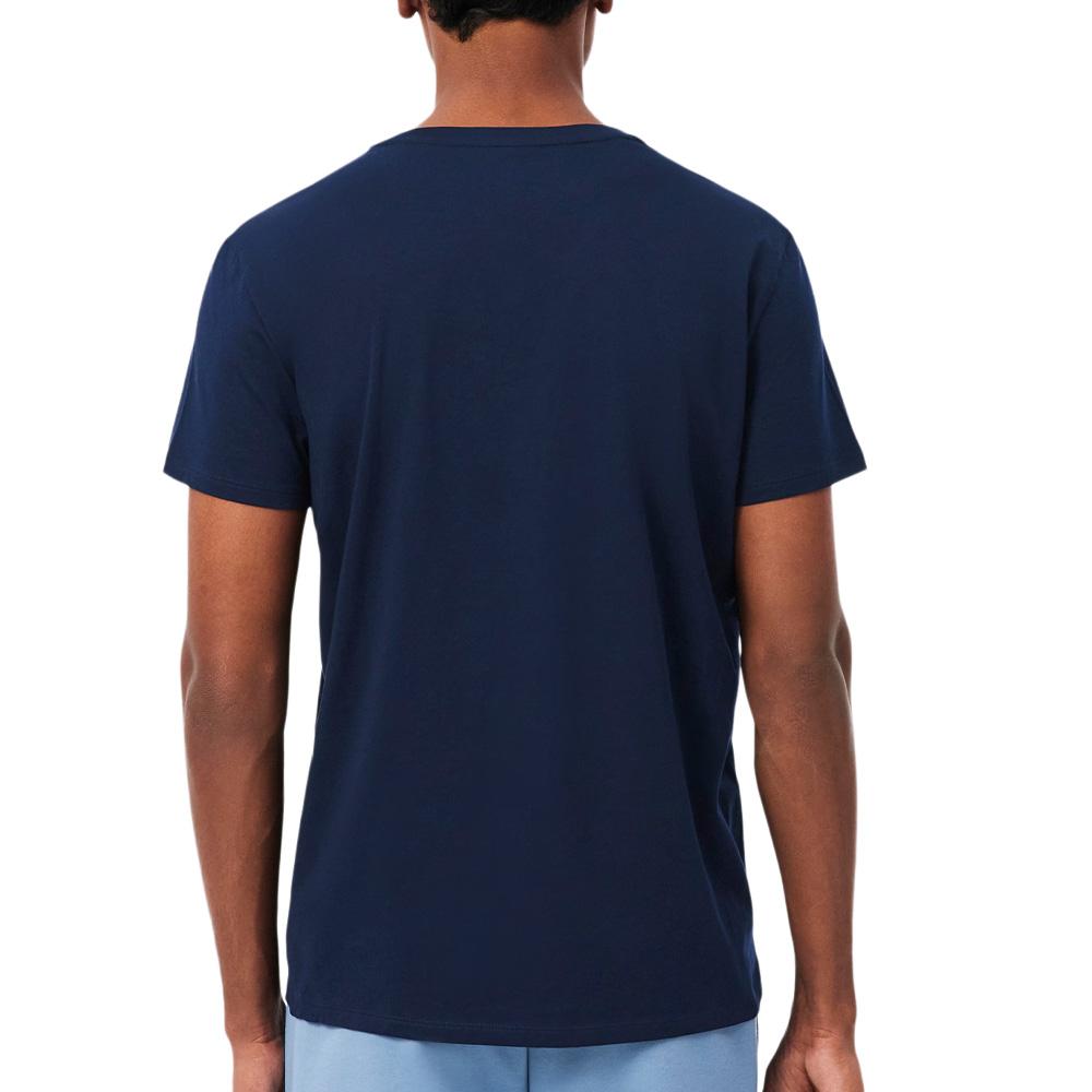 T-Shirt Marine Homme Lacoste TH5077 vue 2