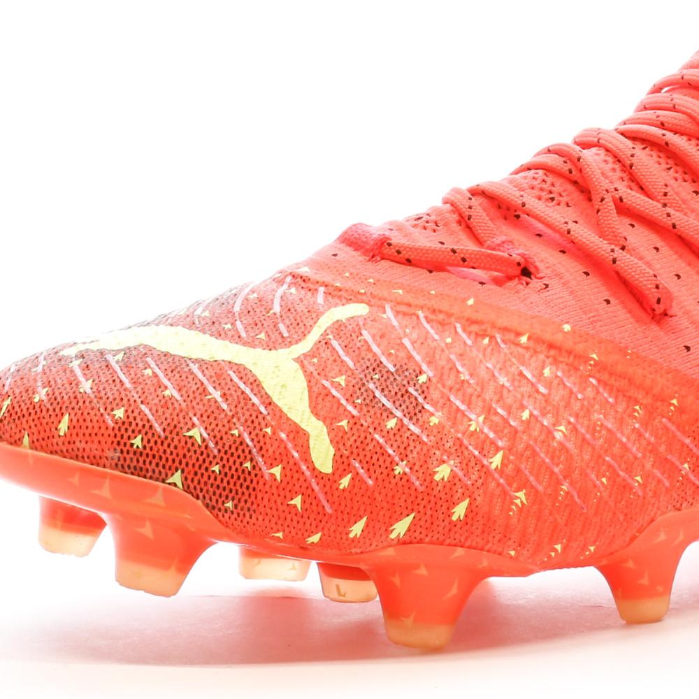 Chaussures de football Orange Homme Puma Future Z 1 4 Fg/ag vue 7