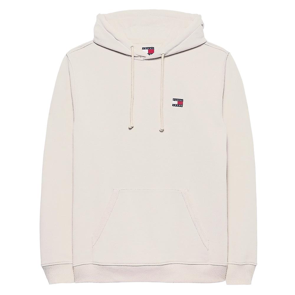 Tommy Hilfiger Men’s Beige Sweatshirt with Badge affordable