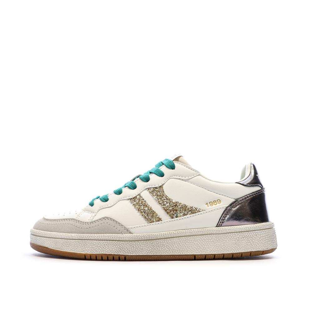 Teddy Smith Zapatillas de deporte para mujer en crudo/oro 120598 barato